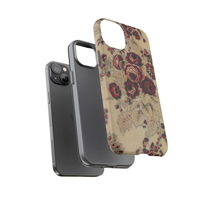 Red Roses Vintage iPhone Case