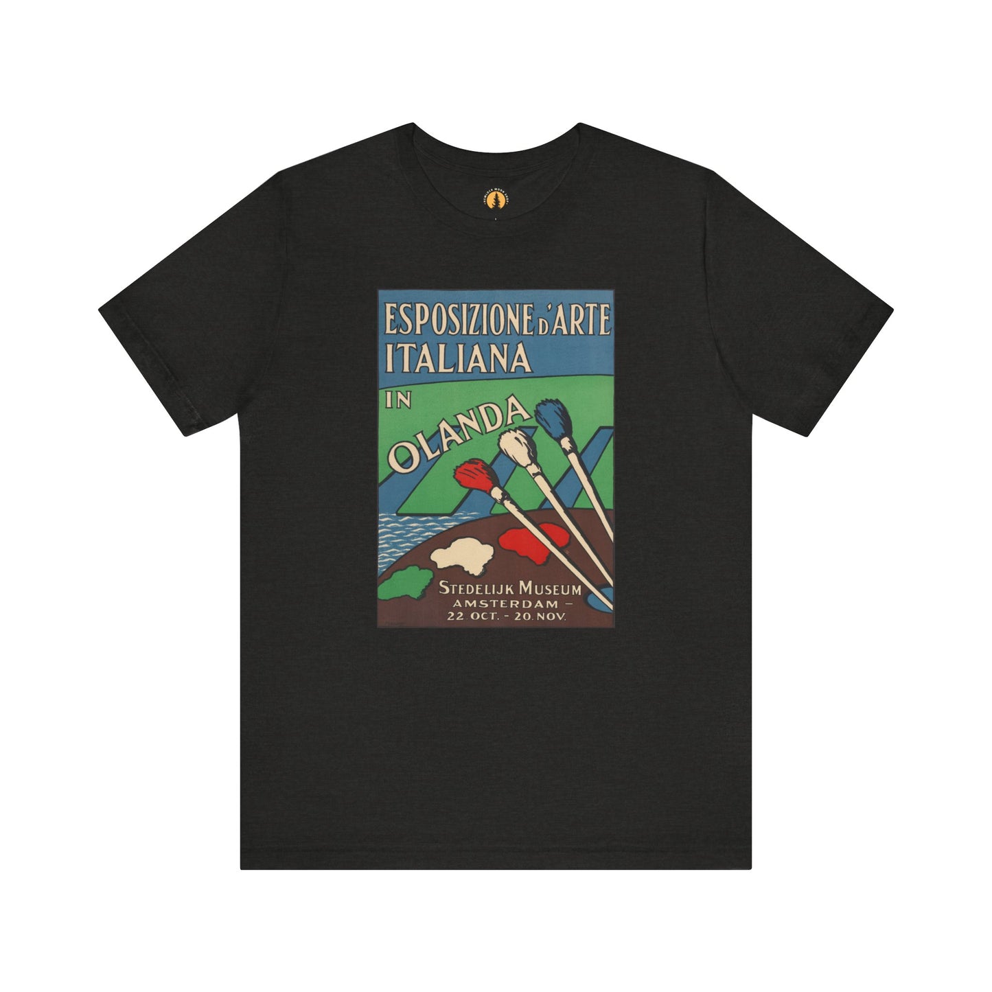 Amsterdam Art Exhibition Antique Poster Tee