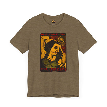 Vintage Art Tee: Nina Hard by Ernst Ludwig Kirchner