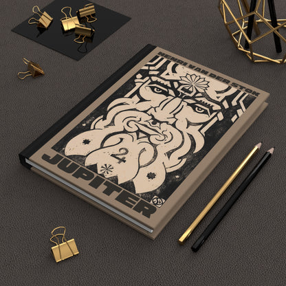 Jupiter Hardcover Journal | Henri van der Stok's Planet Masks No. 005