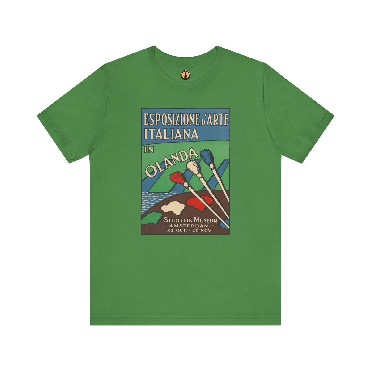 Amsterdam Art Exhibition Antique Poster Tee