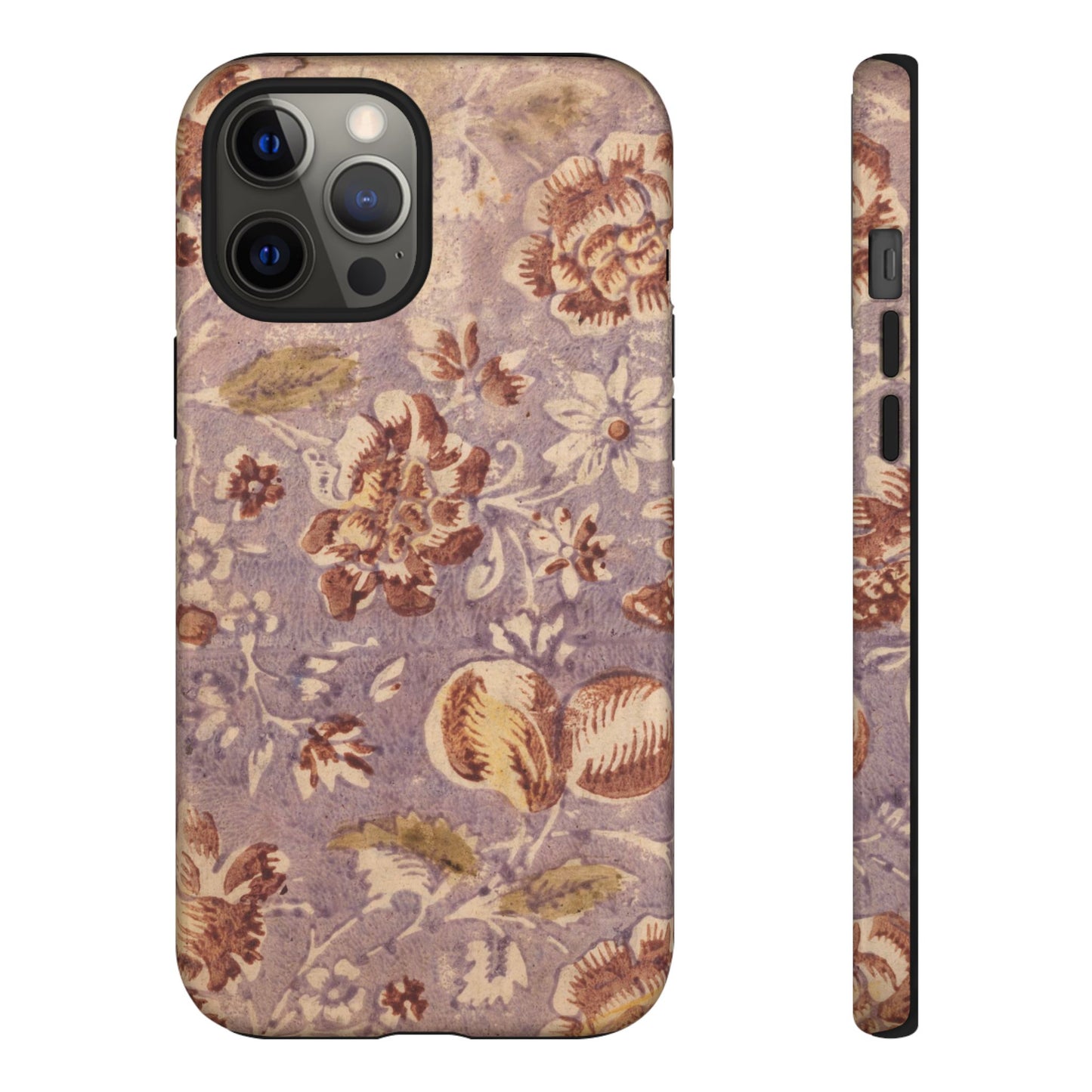 Vintage Lavender & Rose Fruit & Floral iPhone Case