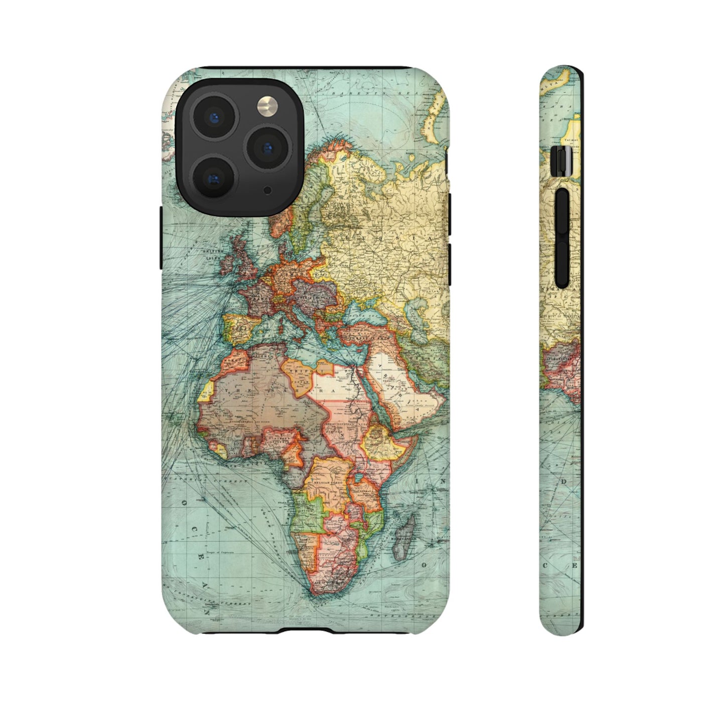 World Map iPhone Case
