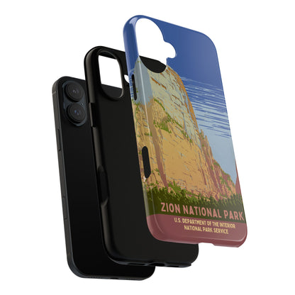 Zion National Park Retro iPhone Case