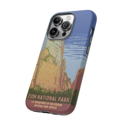 Zion National Park Retro iPhone Case