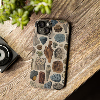 Fossils Antique Illustrations iPhone Case