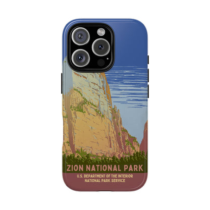 Zion National Park Retro iPhone Case