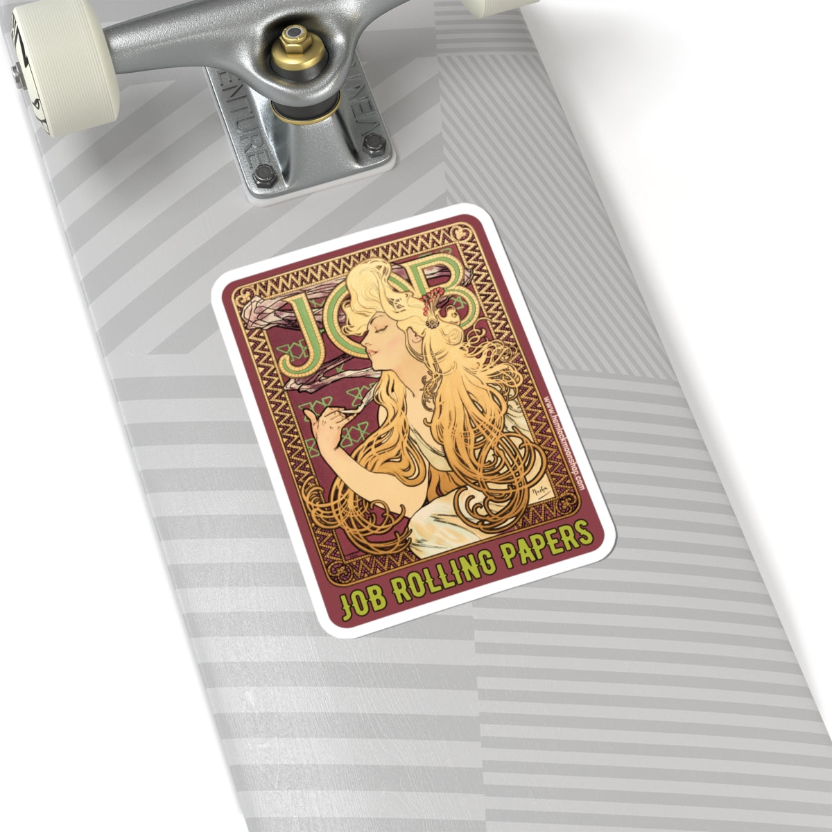 Blonde Job Rolling Papers | Vintage Art Nouveau Sticker (4 sizes)