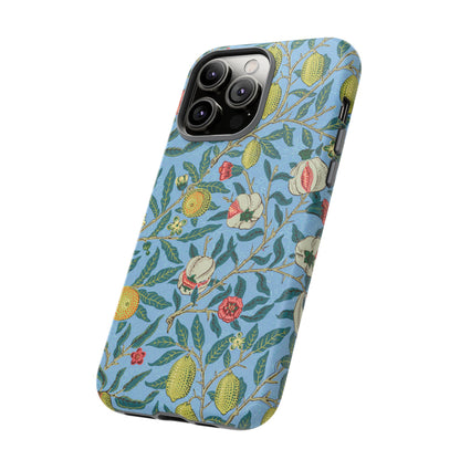 Four Fruits Antique Arts & Crafts iPhone Case