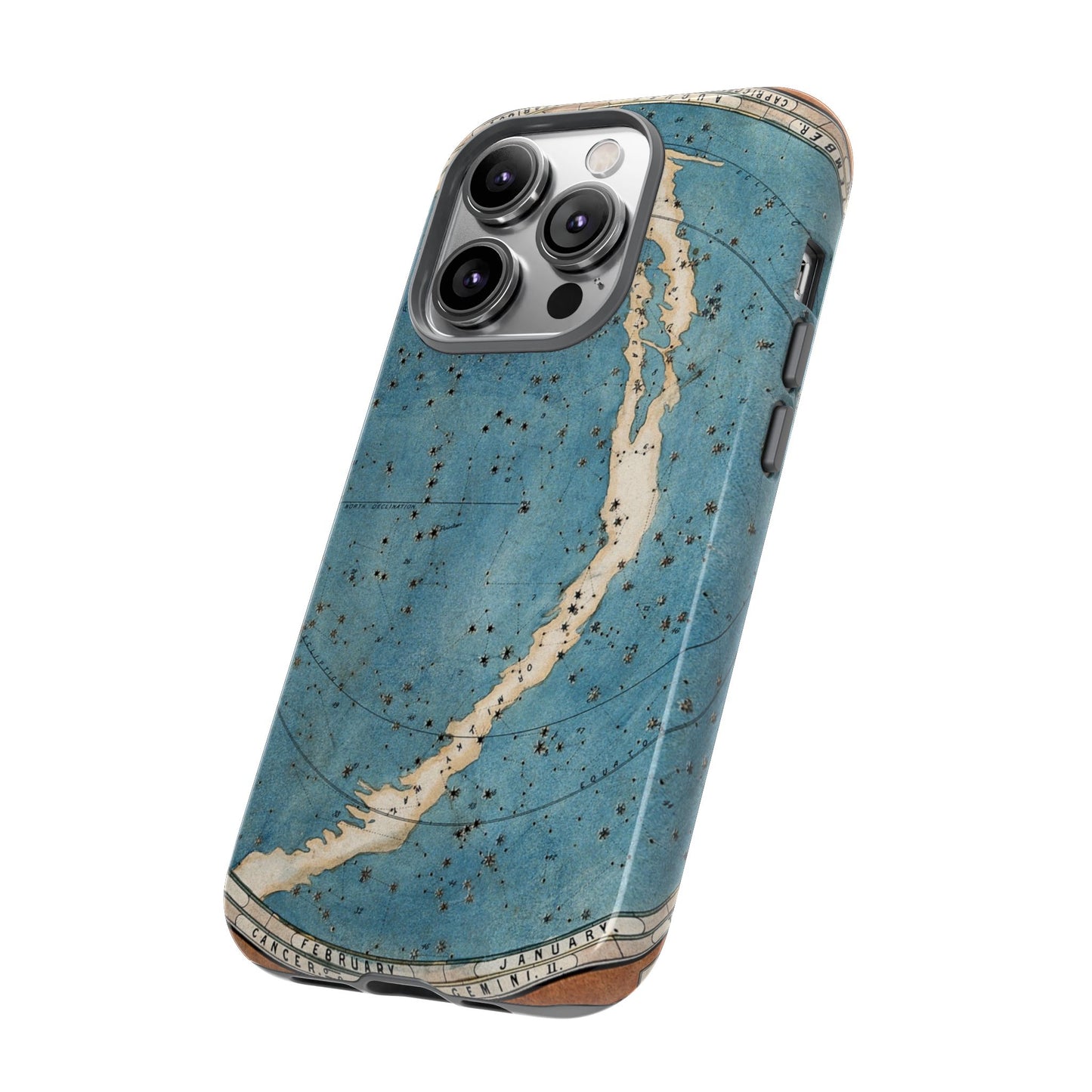 Vintage Star Map Celestial iPhone Case