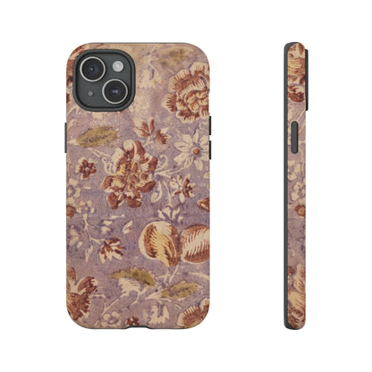 Vintage Lavender & Rose Fruit & Floral iPhone Case