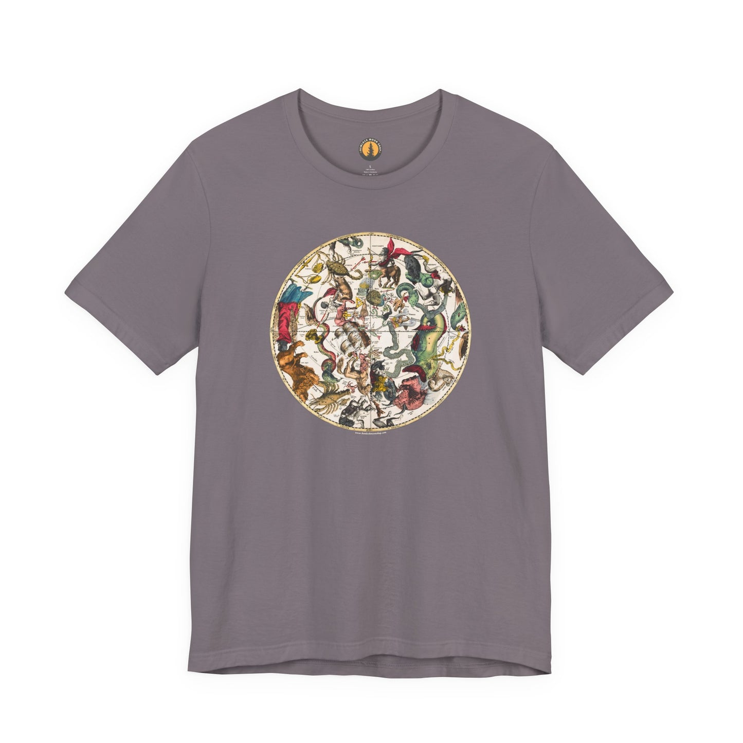 Southern Constellations Antique Map Tee