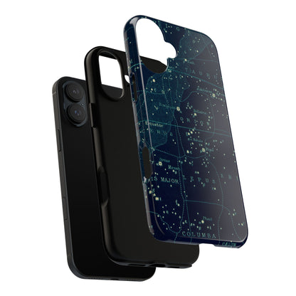Stargazer Orion iPhone Case | Vintage Constellations Map