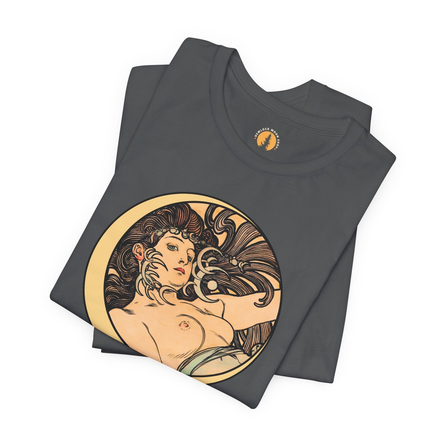 Alphonse Mucha Moon Tee