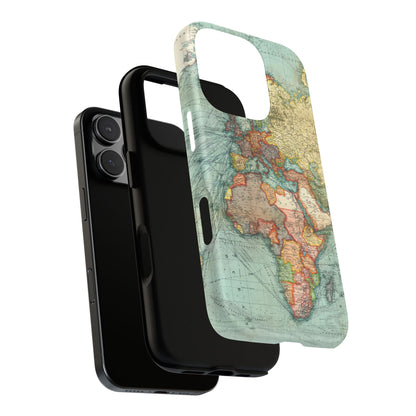World Map iPhone Case