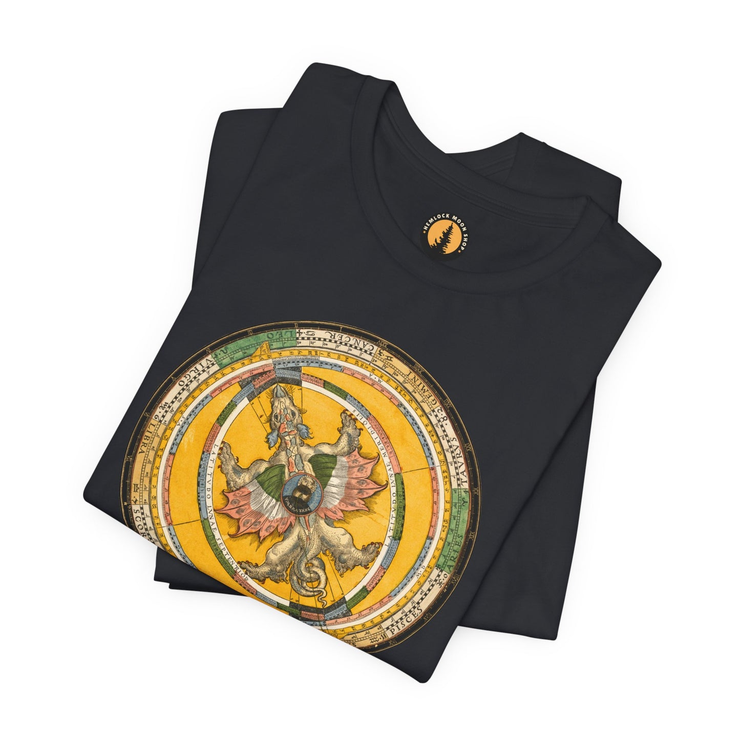 Dragon Moon Antique Art Tee | Astronomicus Caesareum (1540)