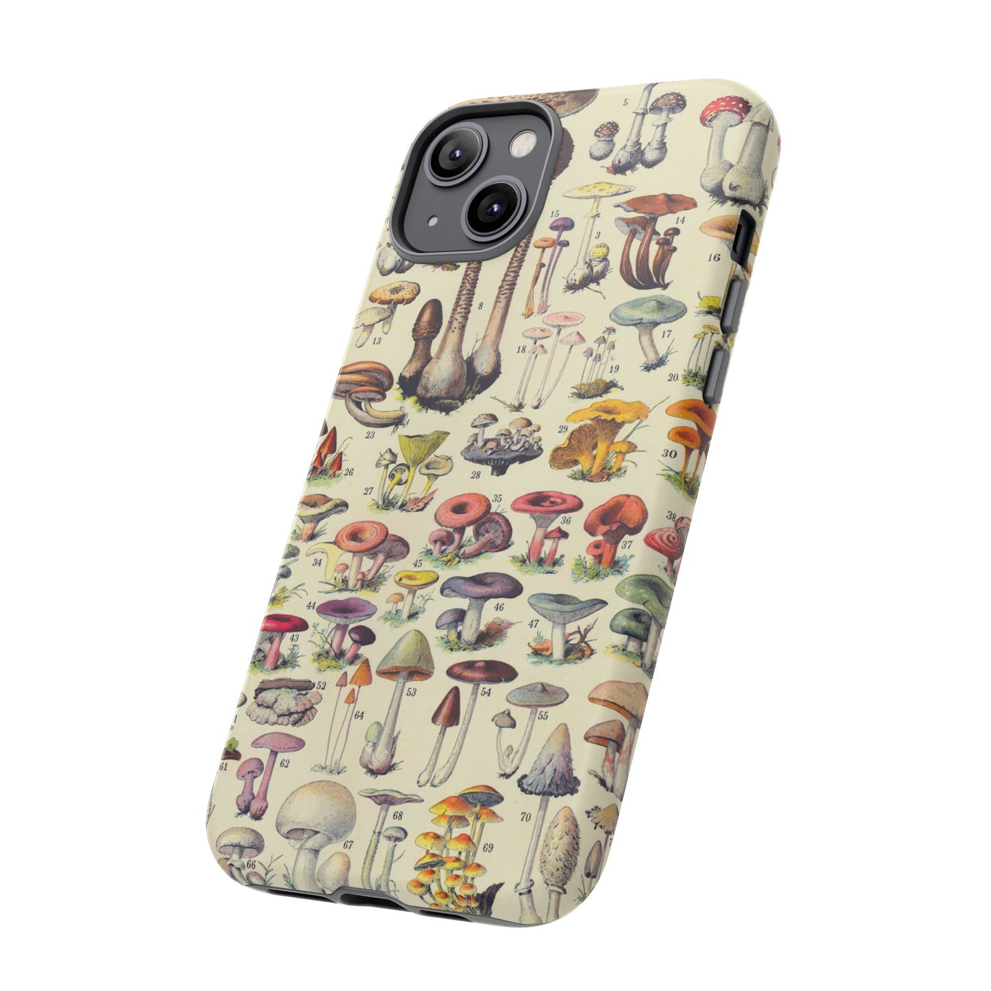 Antique Forager Fungi iPhone Case