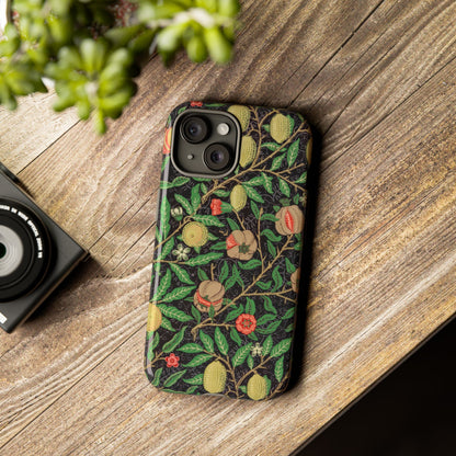 Pomegranate Pattern Antique Arts & Crafts iPhone Case