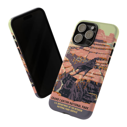 Grand Canyon National Park Retro iPhone Case