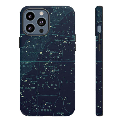 Stargazer Orion iPhone Case | Vintage Constellations Map