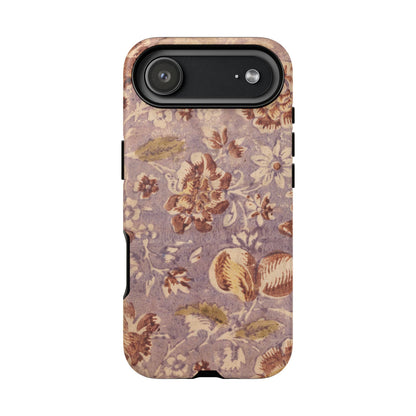 Vintage Lavender & Rose Fruit & Floral iPhone Case