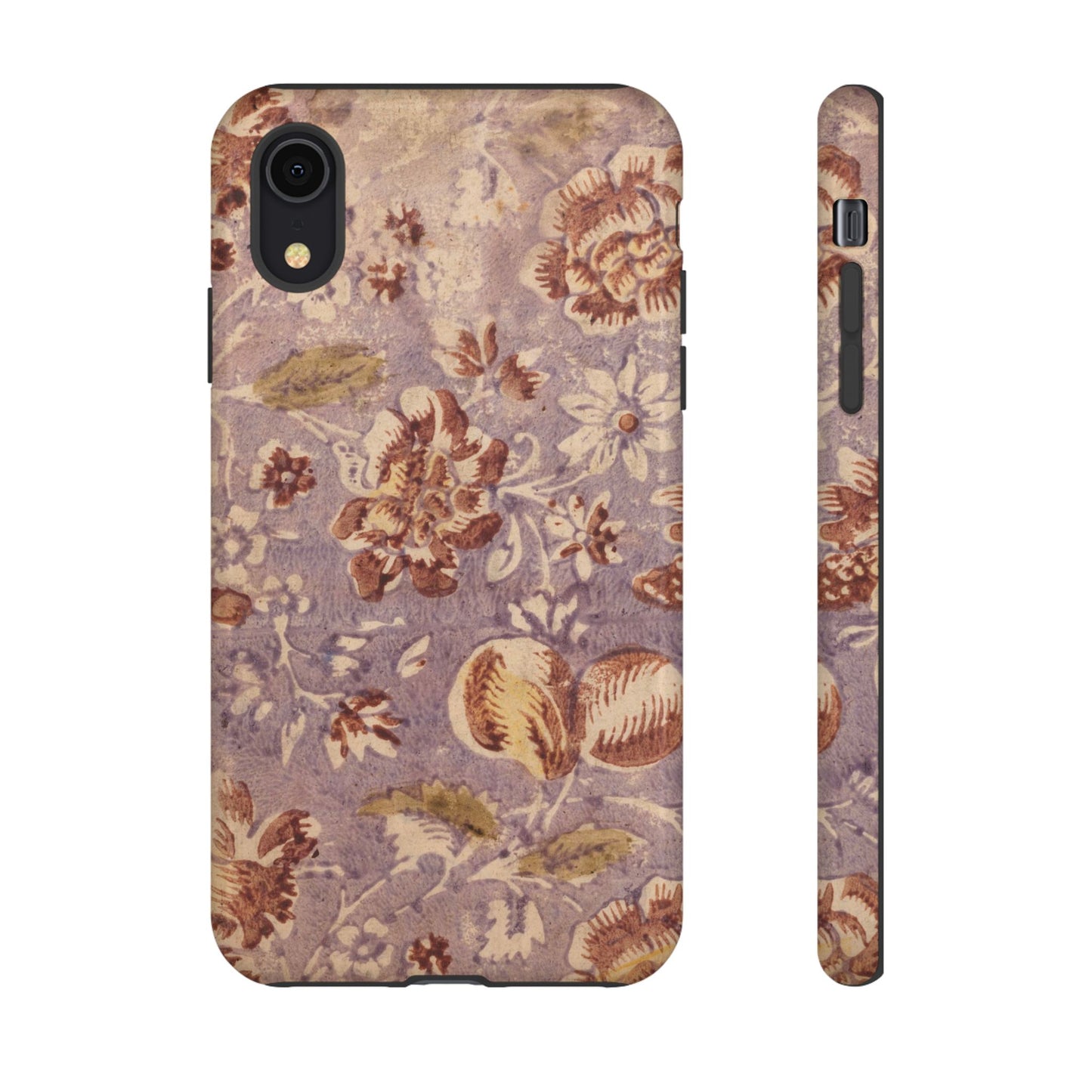Vintage Lavender & Rose Fruit & Floral iPhone Case