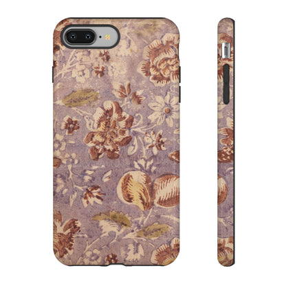 Vintage Lavender & Rose Fruit & Floral iPhone Case