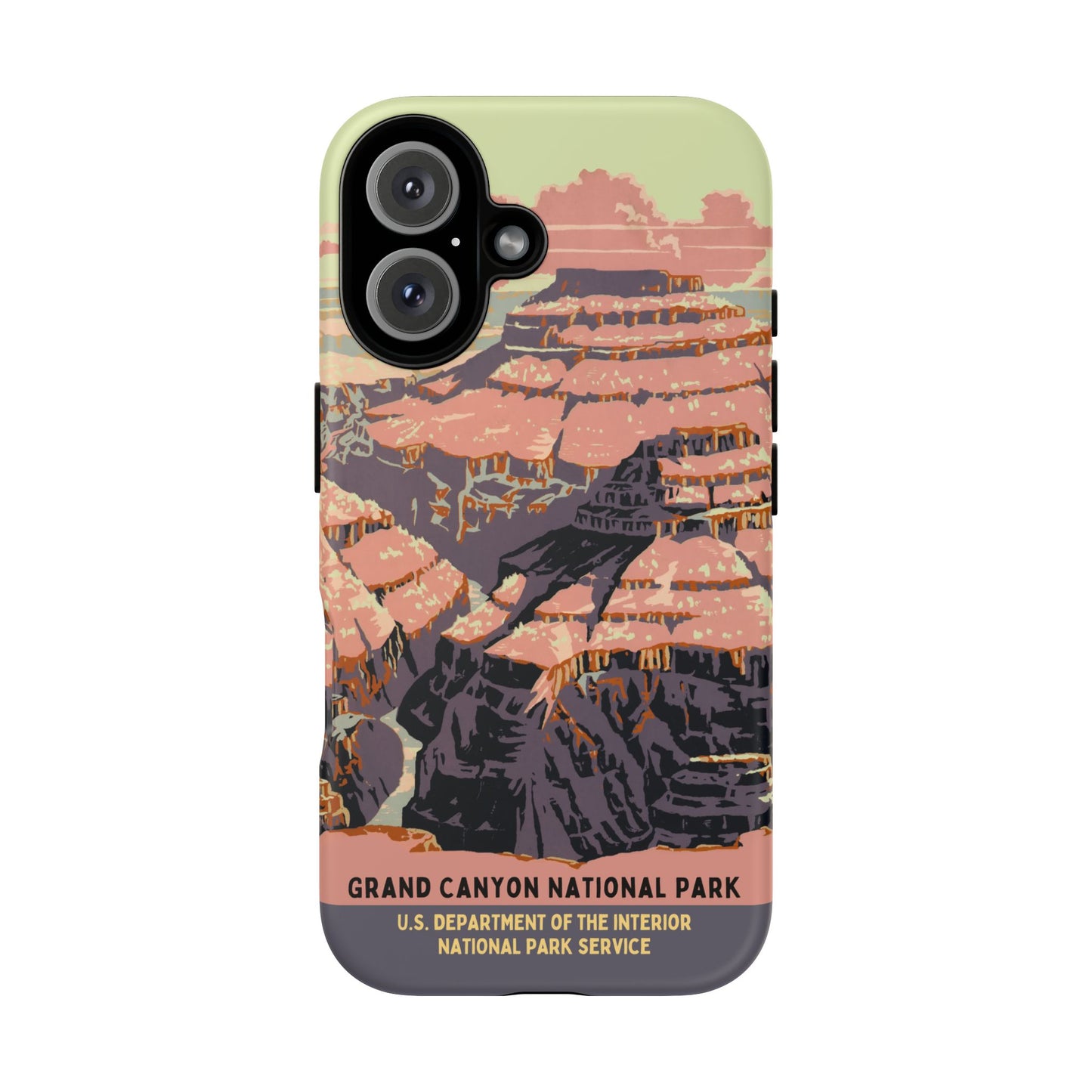 Grand Canyon National Park Retro iPhone Case