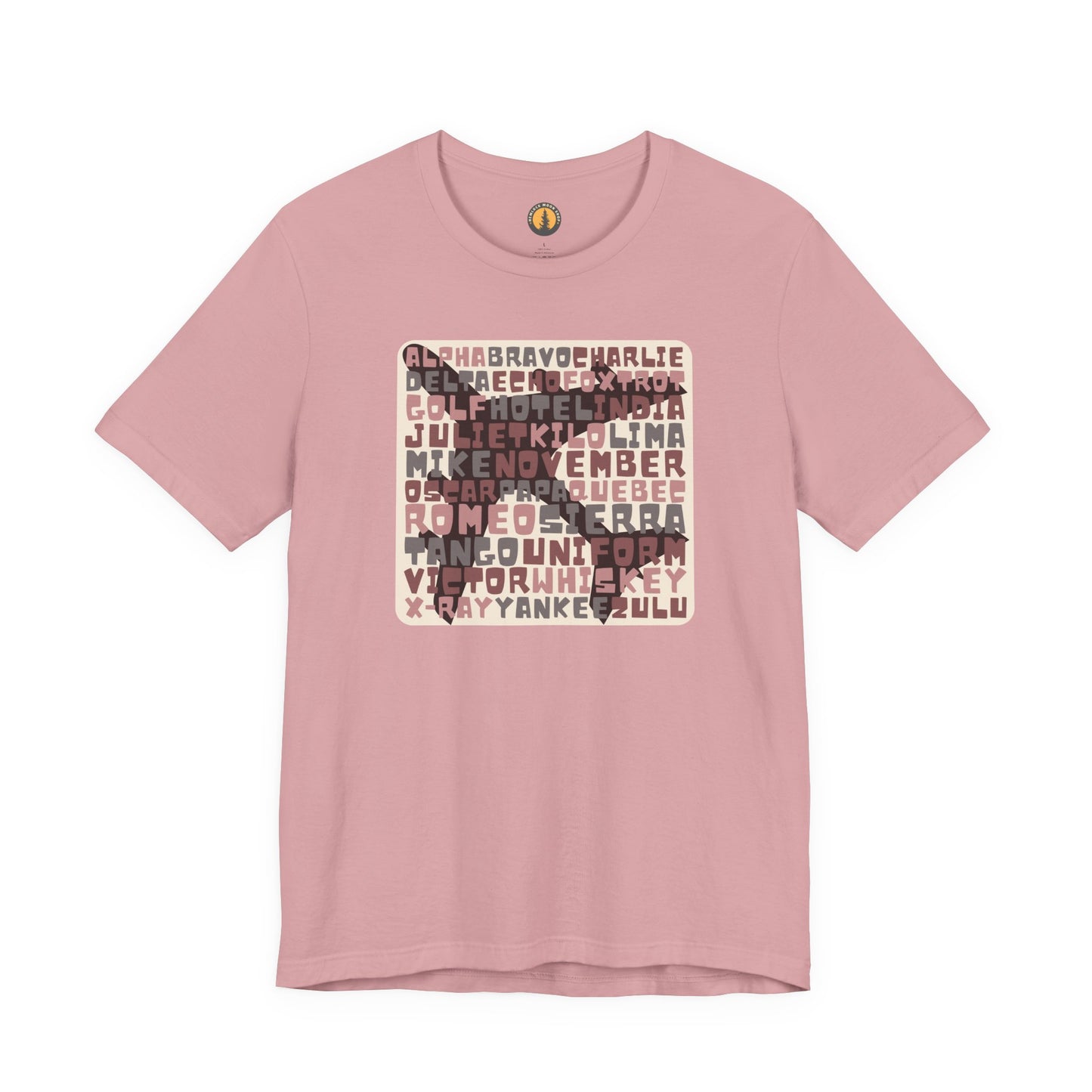 Pink Alpha Bravo Charlie Tee