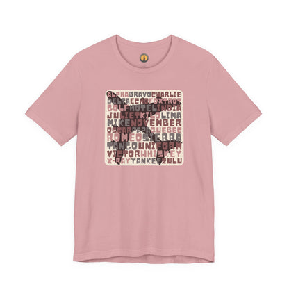 Pink Alpha Bravo Charlie Tee
