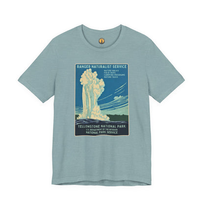 Yellowstone National Park Vintage Art Tee