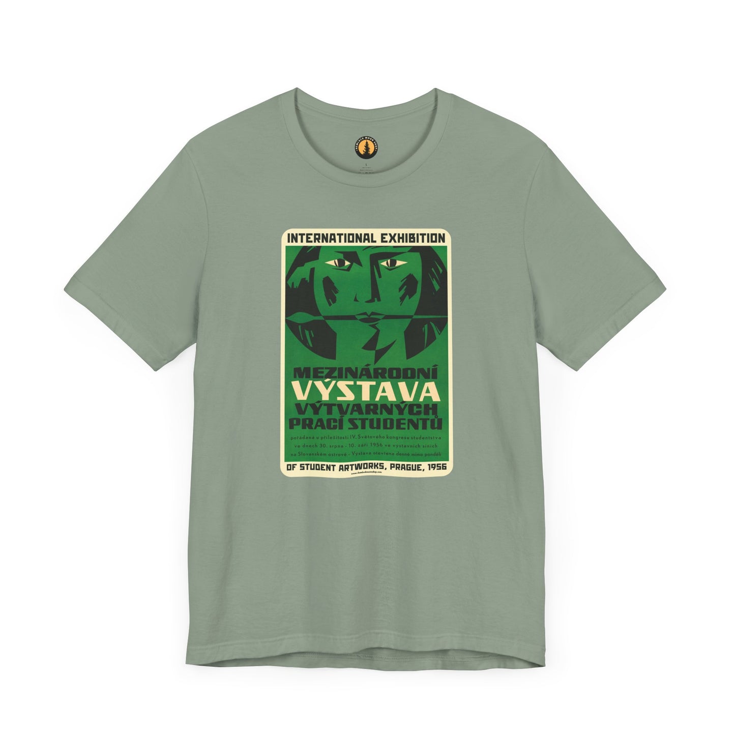 Prague Art Exhibition Vintage Tee