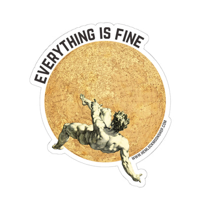Everything Is Fine Icarus Sticker (4 sizes)