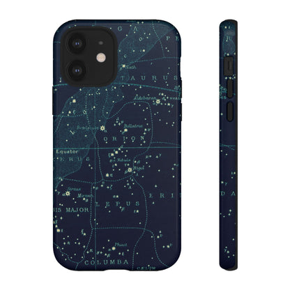 Stargazer Orion iPhone Case | Vintage Constellations Map