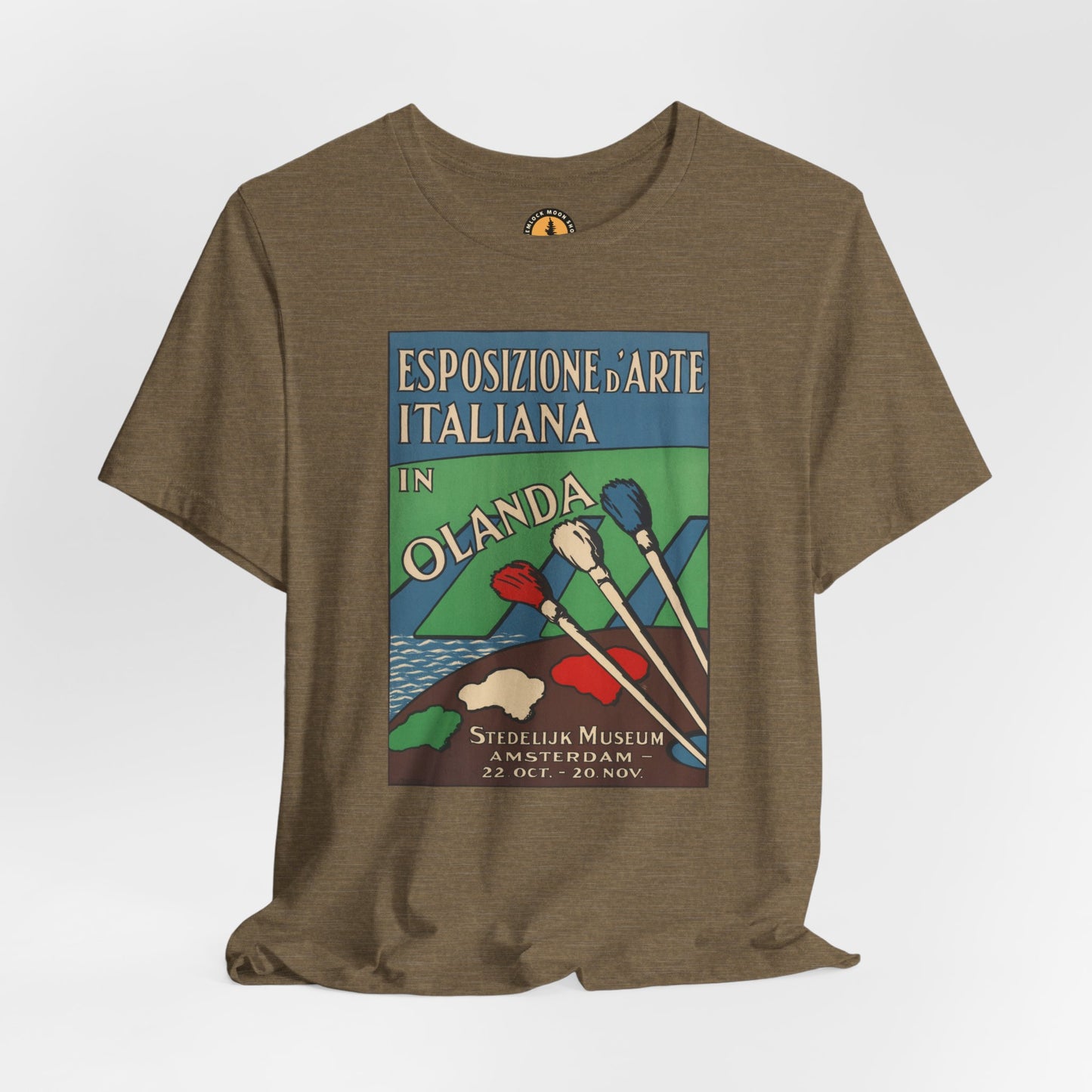 Amsterdam Art Exhibition Antique Poster Tee