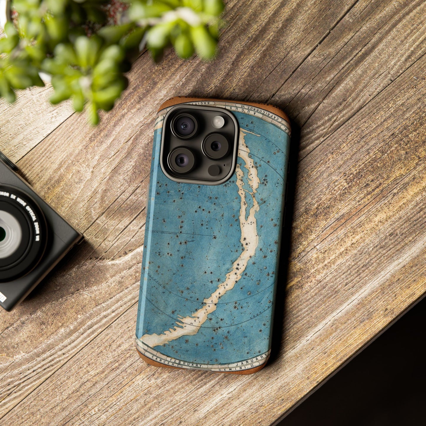 Vintage Star Map Celestial iPhone Case