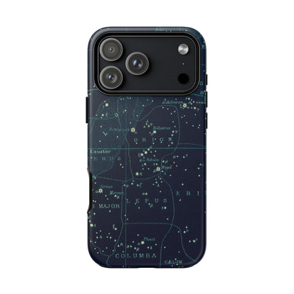 Stargazer Orion iPhone Case | Vintage Constellations Map