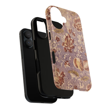 Vintage Lavender & Rose Fruit & Floral iPhone Case
