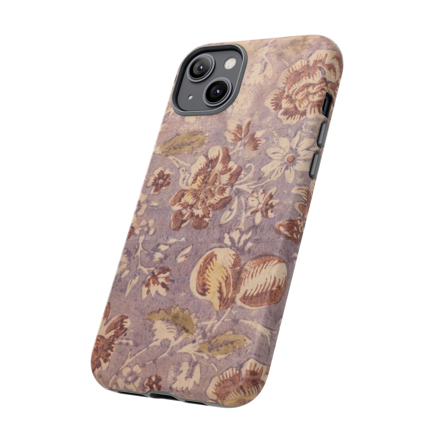 Vintage Lavender & Rose Fruit & Floral iPhone Case