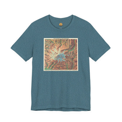 Mount Rainier Vintage Map Tee