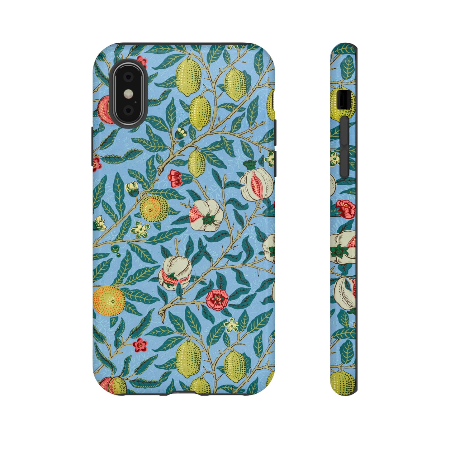 Four Fruits Antique Arts & Crafts iPhone Case