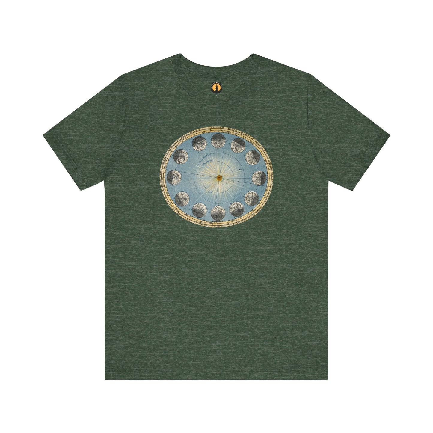 Earth's Orbit Vintage Astronomy Art Tee