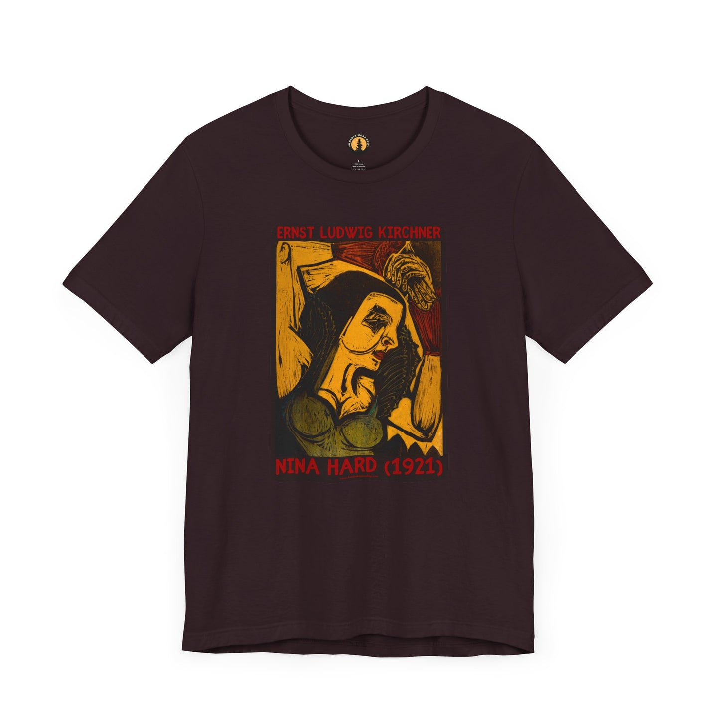 Vintage Art Tee: Nina Hard by Ernst Ludwig Kirchner