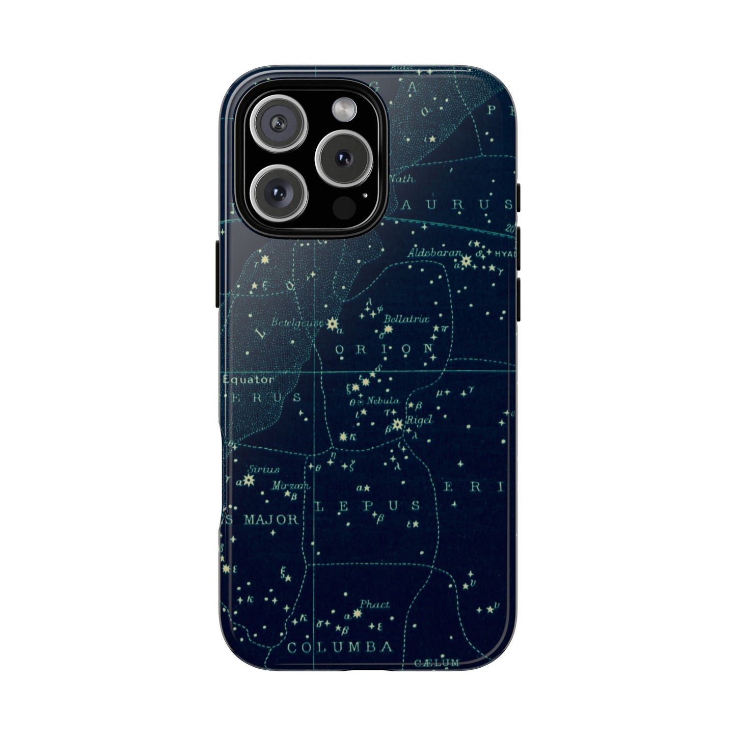 Stargazer Orion iPhone Case | Vintage Constellations Map