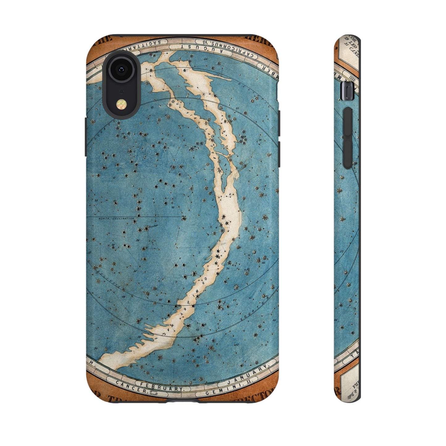 Vintage Star Map Celestial iPhone Case