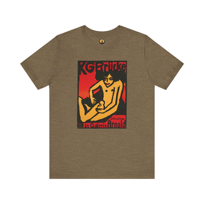 Die Brücke German Expressionism Art Tee | Ernst Ludwig Kirchner