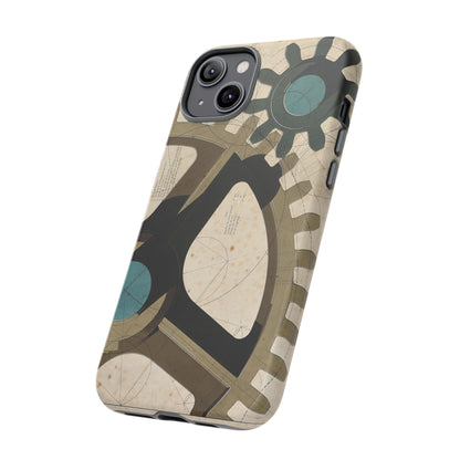 Antique Industrial Cog Wheels iPhone Case