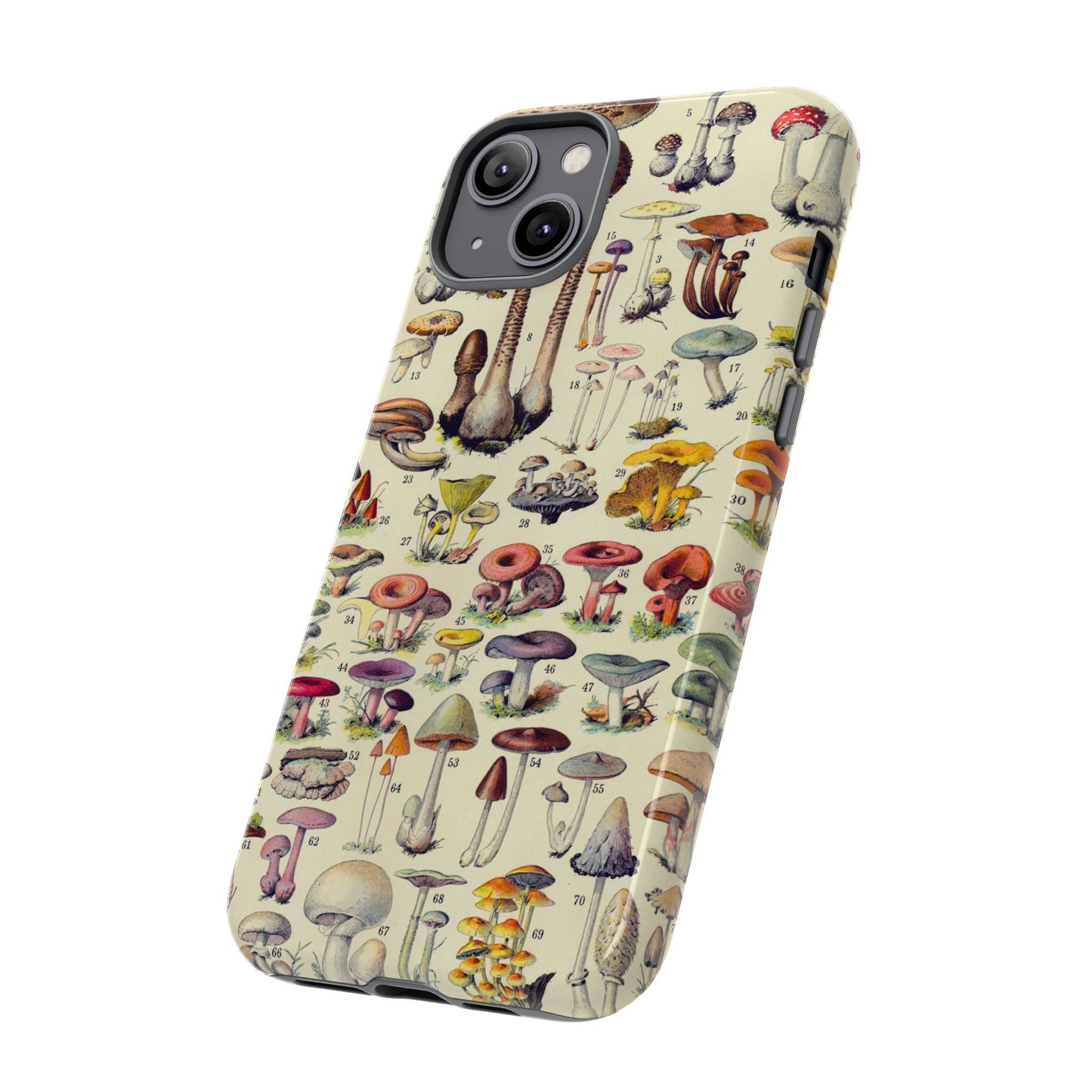 Antique Forager Fungi iPhone Case