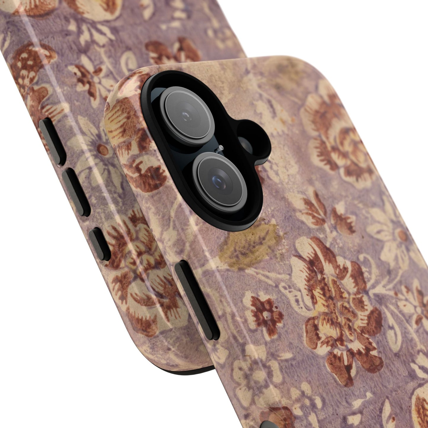 Vintage Lavender & Rose Fruit & Floral iPhone Case