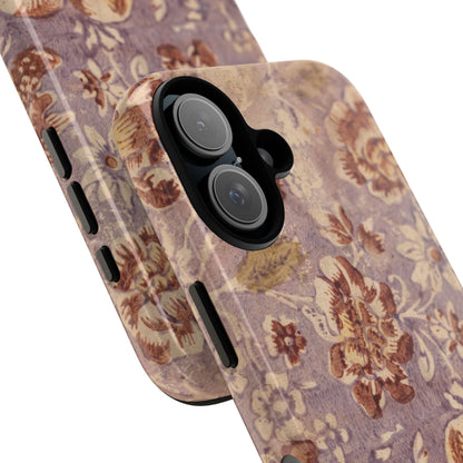 Vintage Lavender & Rose Fruit & Floral iPhone Case